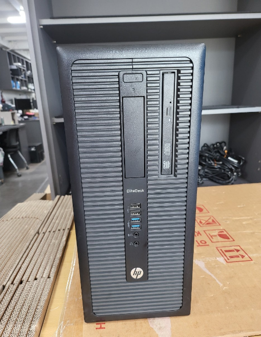 [중고]HP 본체(800G2,G3)/i7-6700/16G(8×2)/SSD500G/ GTX1650 6G /ODD유