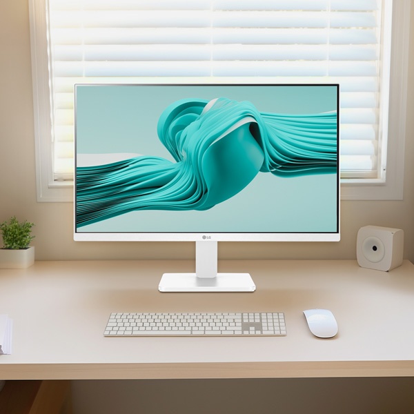 LG PC 모니터 24MR400W 60cm(24인치) 화이트 IPS